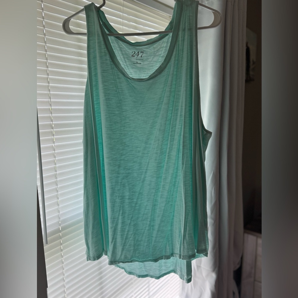 Maurices blue Sleeveless Muscle Tee - Picture 3 of 3